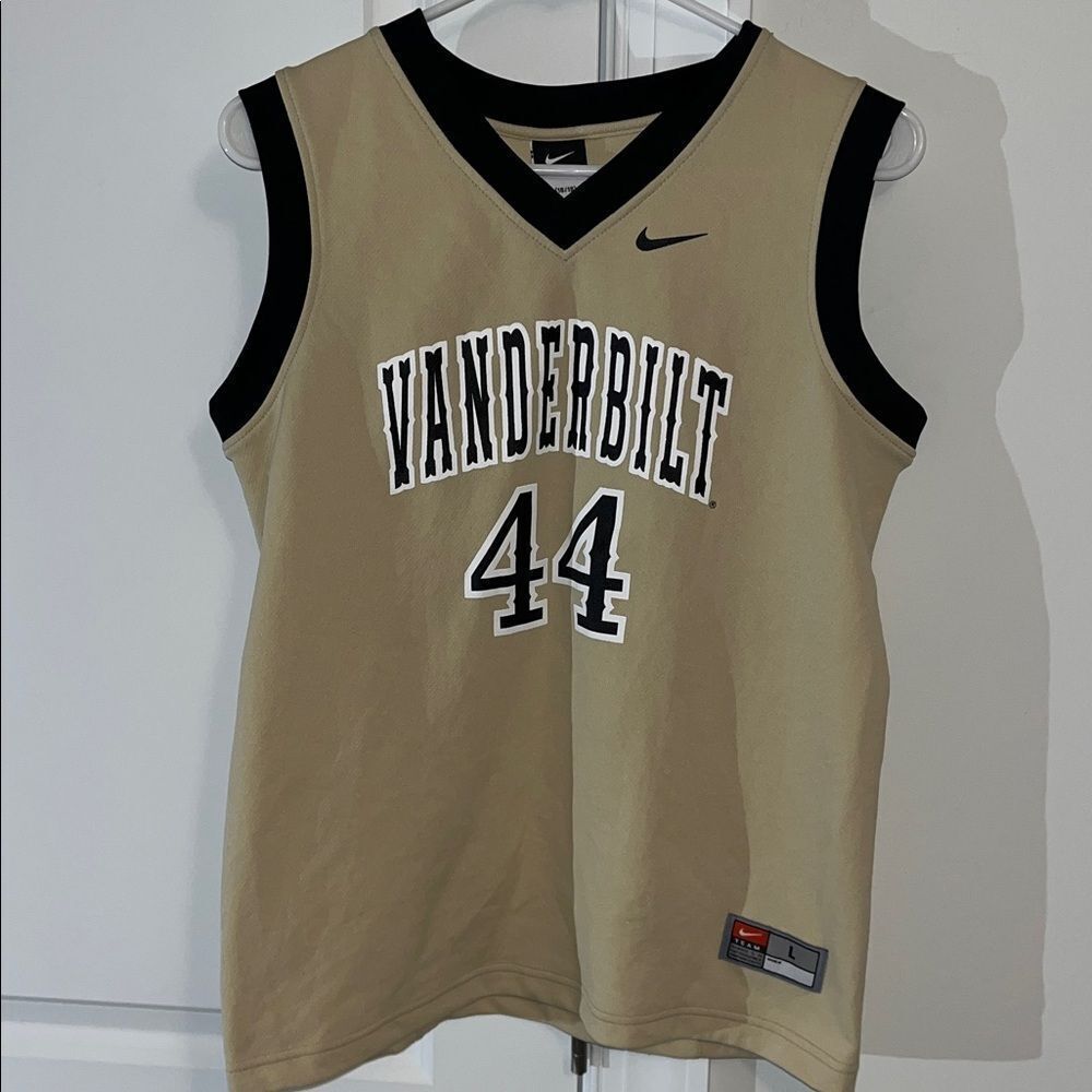 Nike Vanderbilt Commodores Drew Weikert Boys Youth Basketball Team Jersey 16-18